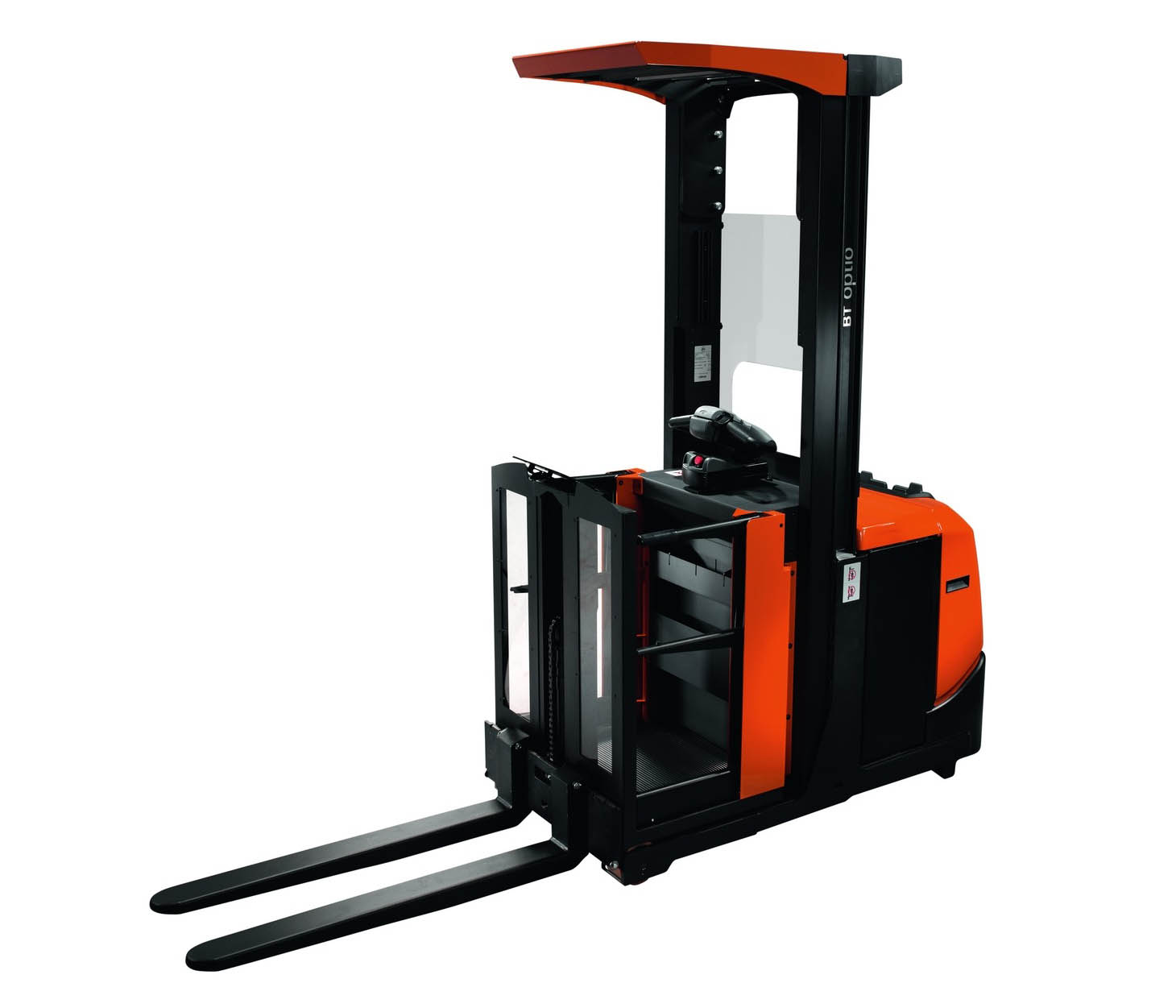 Préparateur de commandes de niveau moyen Toyota vu de côté