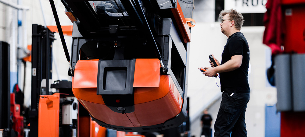 Tester le chariot Toyota