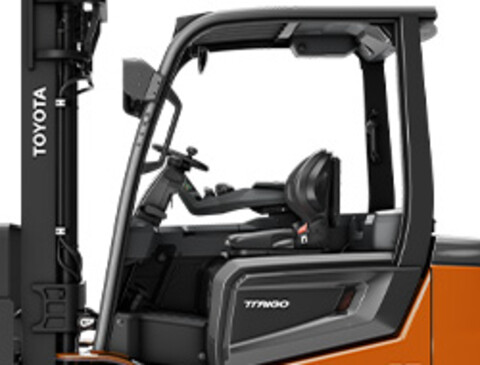 Cabine de l’opérateur entièrement flottante