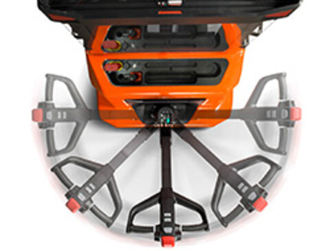 Manoeuvreer zonder moeite in kleine ruimtes