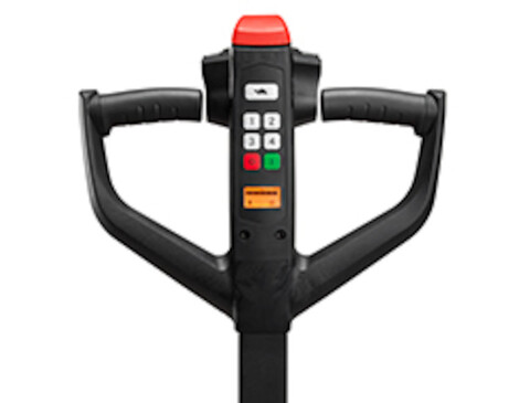 Simpele en intuïtieve bediening van de stuurarm