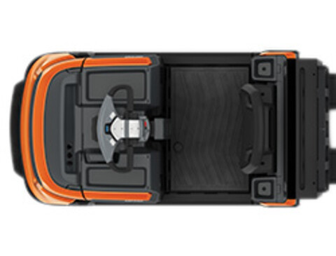 Ergonomisch bestuurderscompartiment met platform