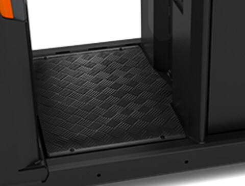 Gedempte vloer voor minder trillingen