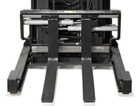 Positionneur de fourche intégré